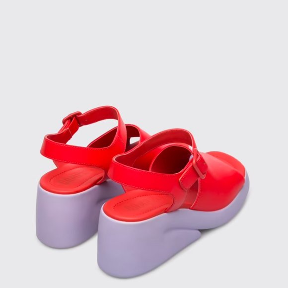 Camper Kaah red sandals/heels (brand new with box) - Picture 3 of 5